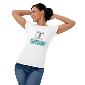 Women's semi-contoured short sleeve t-shirt